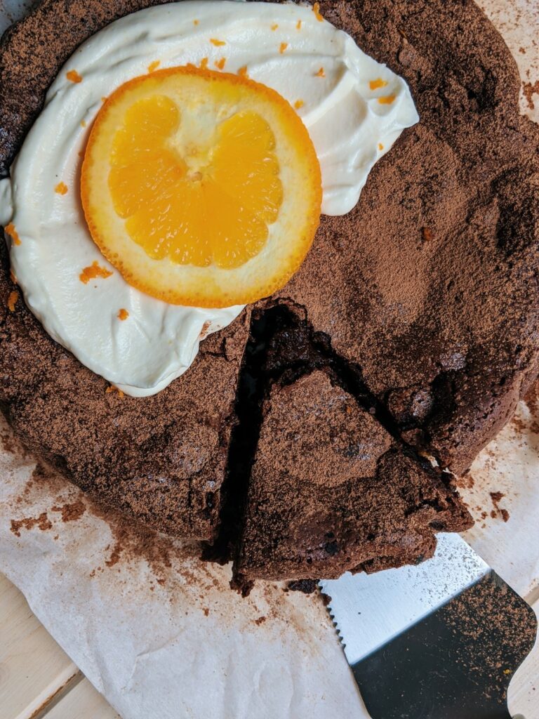 Cake de Chocolate sin Harina