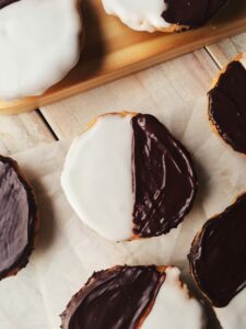 NYC Black and White Cookies