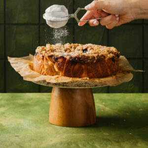 Cake Crocante de Frutos Rojos y Lemon Curd