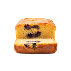 Cornbread de Blueberries y Glaseado de Mantequilla y Miel