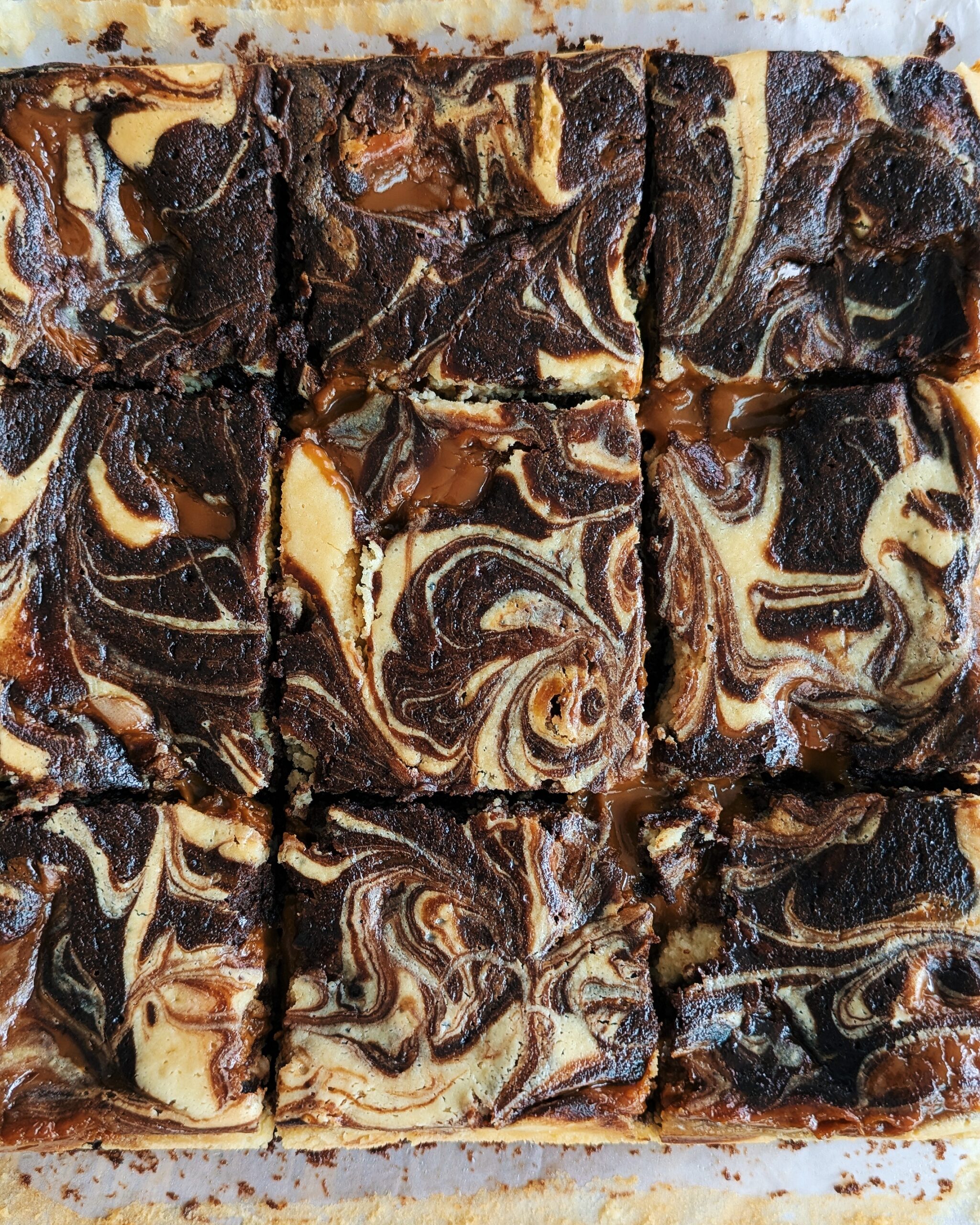 dulce de leche cheesecake brownies